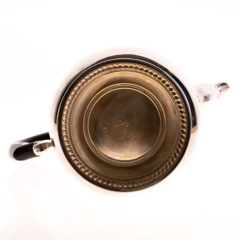 Mid Century Elizabeth II English Silver Plated Coffee Pot By Barker Ellis photo furniture