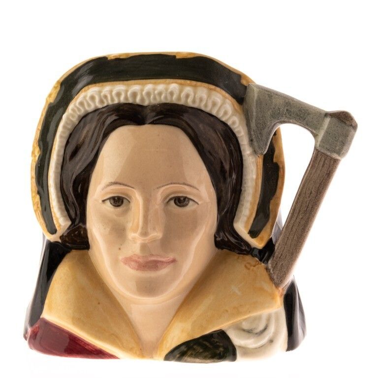 Royal Doulton Porcelain Ceramic Figural Collector’s Mug Catherine Howard 1977