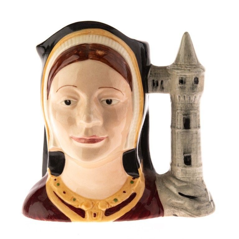 Royal Doulton Porcelain Ceramic Figural Collector’s Mug Catherine Of Aragon 1975