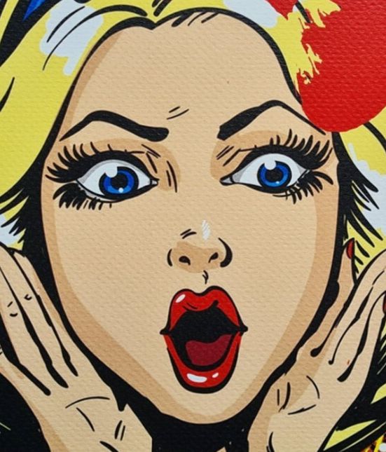 Death Nyc * Andy Warhol – Marilyn In Pop Red And Yellow photo Art