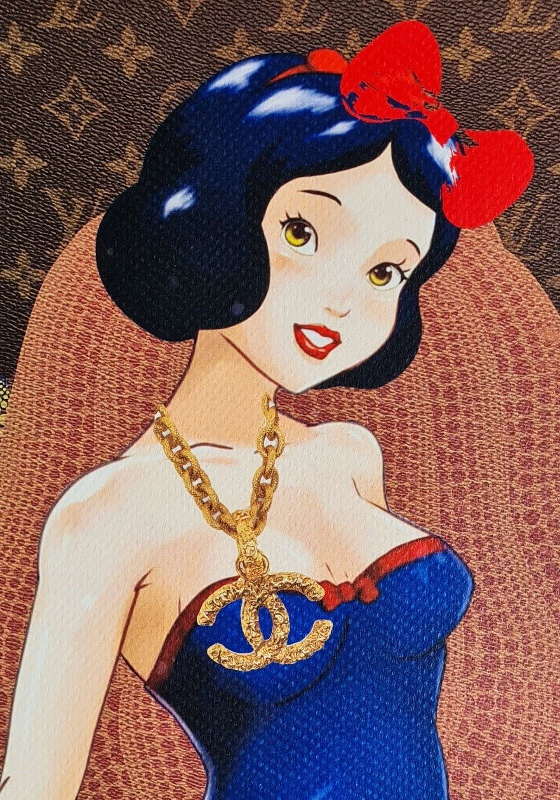 Death Nyc * Snow White * 45 X 32 Cm * Signed * Limited * Certificate # XX/120 photo Art