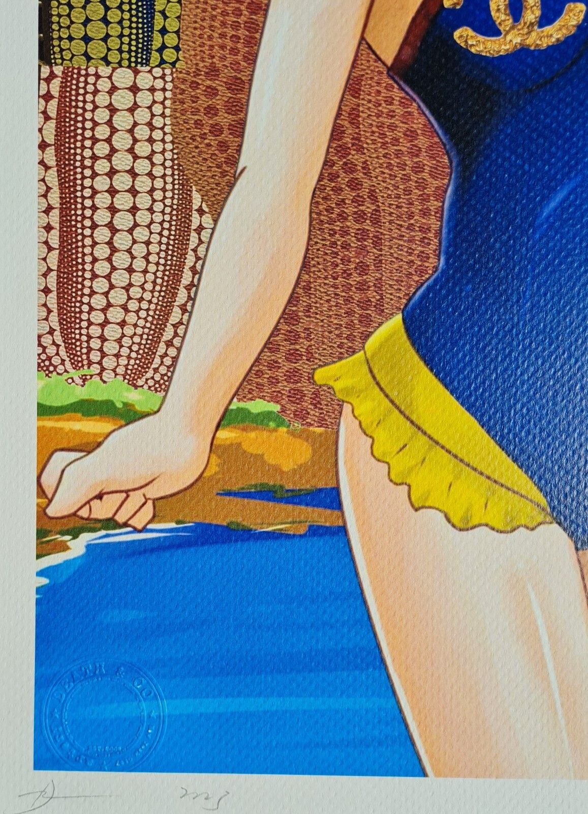Death Nyc * Snow White * 45 X 32 Cm * Signed * Limited * Certificate # XX/120 photo buy