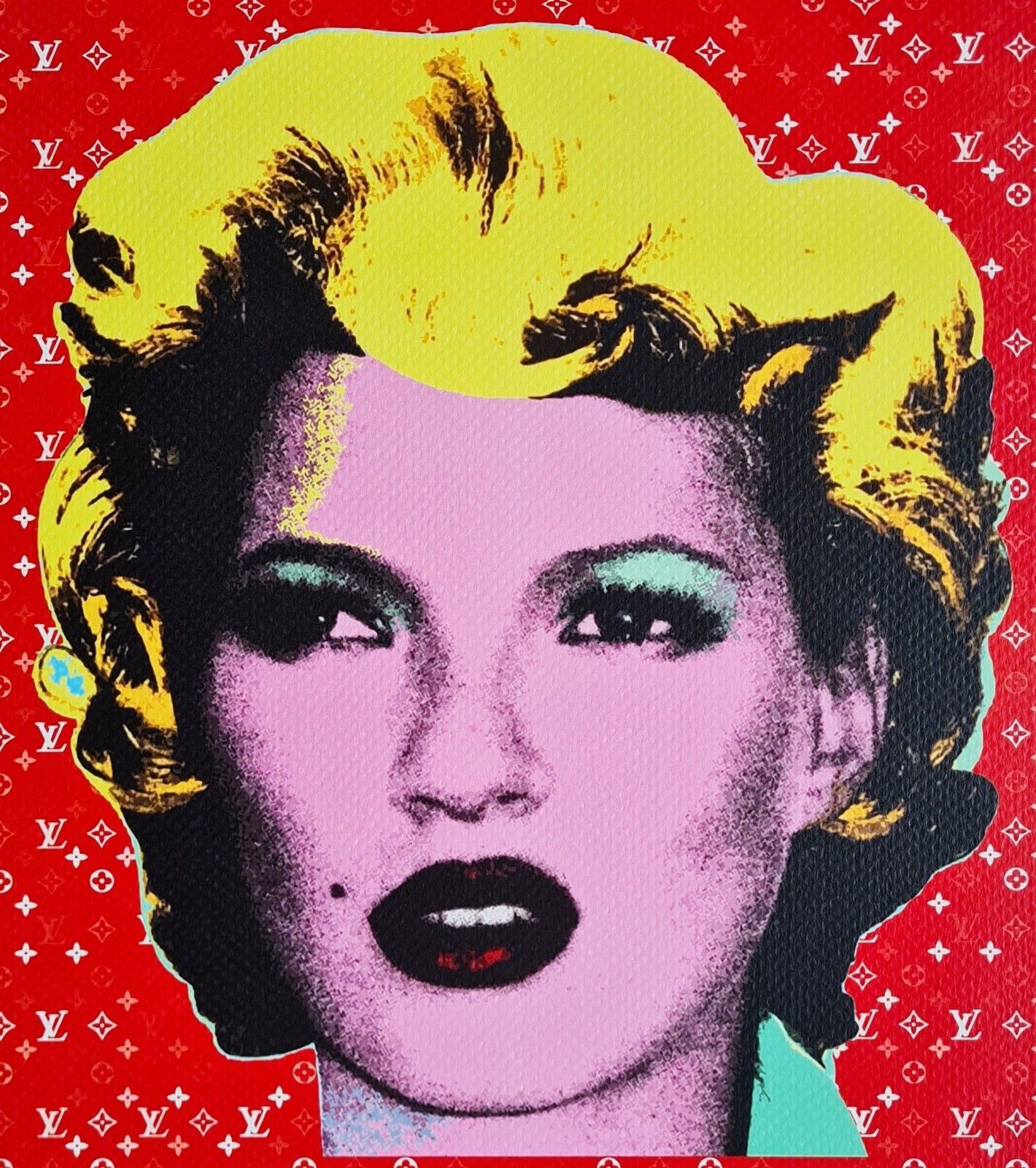 Death Nyc * Kate Moss * 45 X 32 Cm * Signed * Limited * Certificate # XX/120 photo for sale