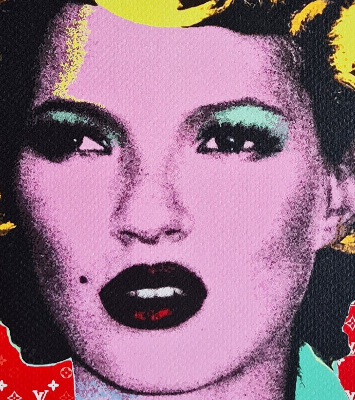 Death Nyc * Kate Moss * 45 X 32 Cm * Signed * Limited * Certificate # XX/120 photo Art