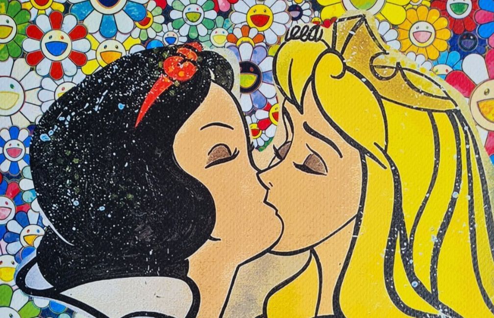 Death Nyc * Snow White & Alice * 45 X 32 Cm * Signed * Limited * Certificate # XX/120 photo Art