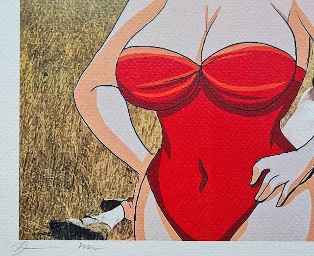 Death Nyc *Snow White & Arielle *45 X 32 Cm*Signed *Limited*Certificate photo buy