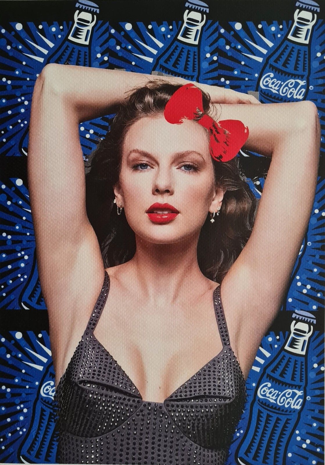 Death Nyc * Taylor Swift * 45 X 32 Cm * Signed * Limited * Certificate # XX/120 photo furniture