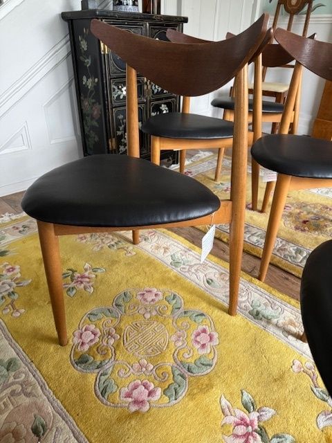 8 Three Legged Dining Chairs (Model 4511) Designed By Richard Young As Part Of The G Plan Group Three Range For E.Gomme, C1962. photo furniture