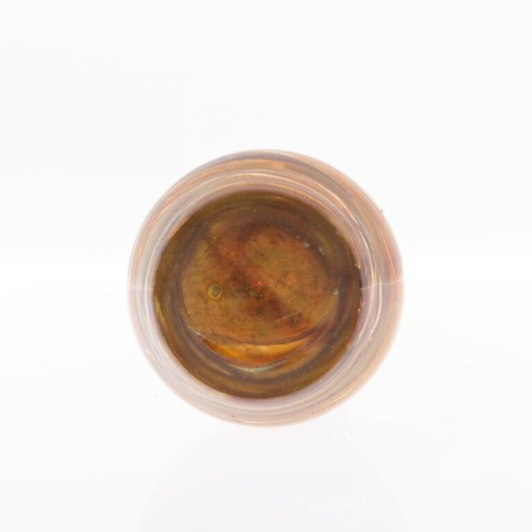 Mid Century Mdina Hand Blown Maltese Studio Glass Bottle Vase photo 85.0