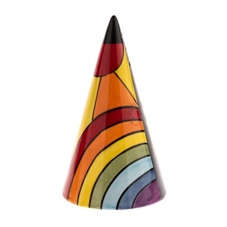 Lorna Bailey Signed Limited Edition “43rd Collector’s Club Piece – Finale” Porcelain Art Deco Style Pottery Sugar Sifter