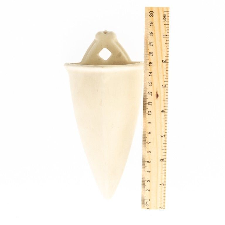 Art Deco Period Porcelain Ceramic Wall Pocket photo for sale