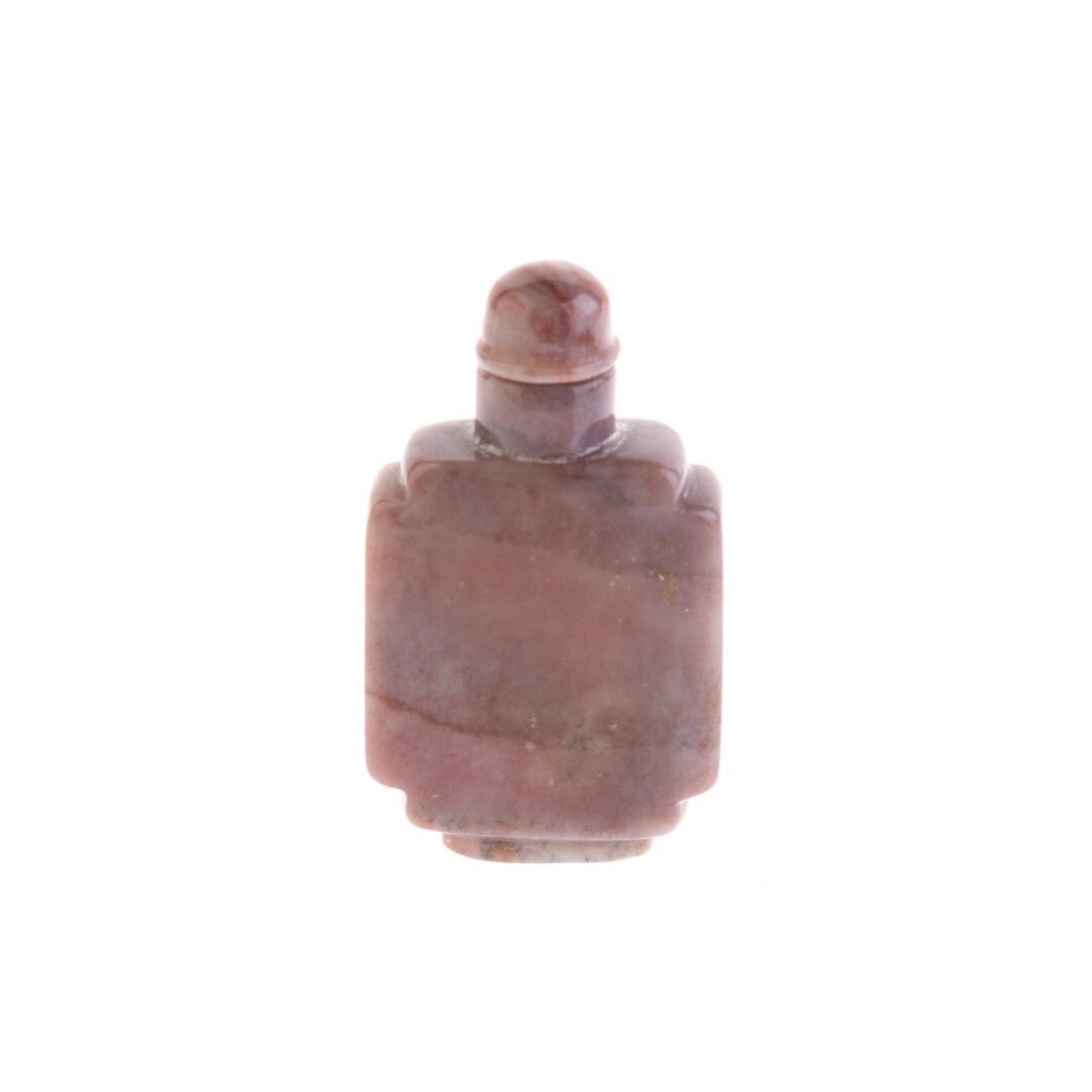 Antique Chinese Qing Dynasty Period Carved Mottled Crimson Agate Snuff Bottle photo furniture