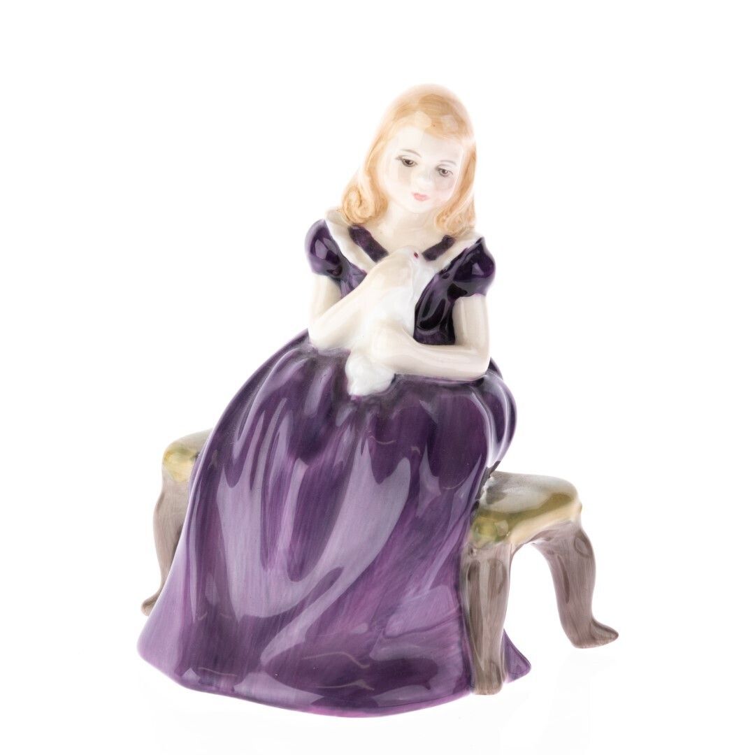 Royal Doulton English Porcelain Ceramic “Affection” Sculpture