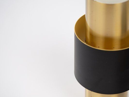 Vintage Brass Etna Pendant Lamps By Jo Hammerborg For Fog And Mørup, 1960s, Set Of 2 photo vinterior