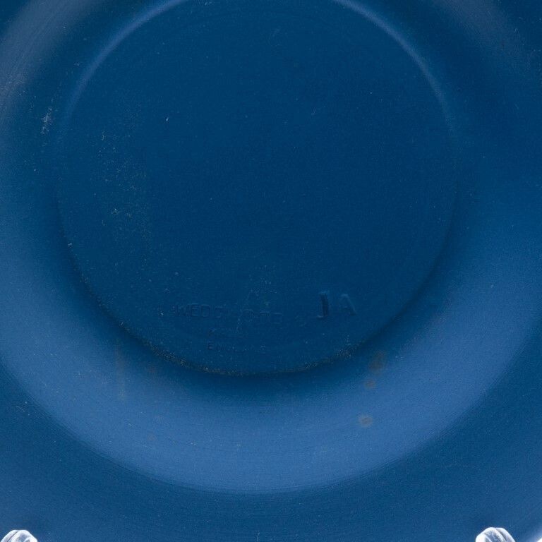 Wedgwood Portland Blue Jasperware Ceramic Porcelain Duke Of Edinburgh Bas Relief Plate photo 55.0