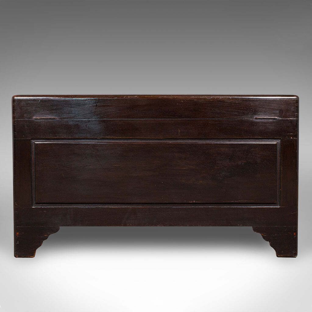 Large Vintage Carved Chest, Hong Kong, Camphorwood, Storage Trunk, Mid Century photo 1325.0