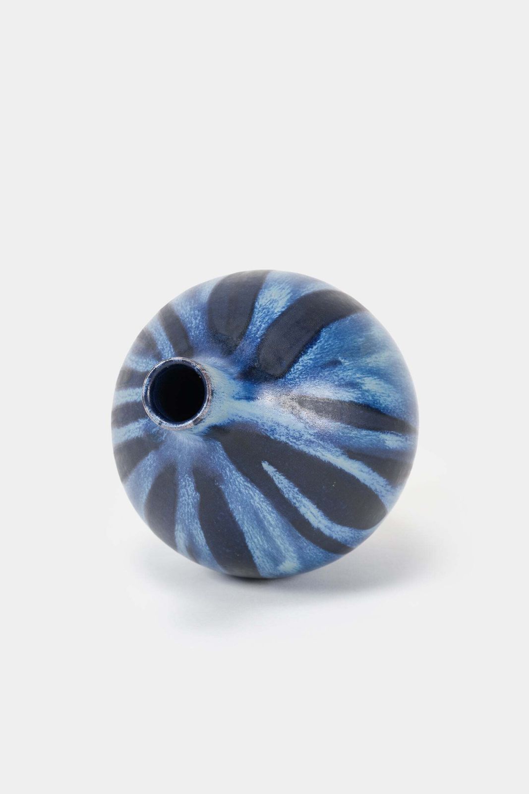 F. Glatzle, Karlsruhe Majolica Ceramic Vase, Germany, 1960s photo vintage