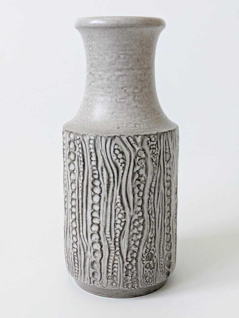 photo vinterior Midcentury Brutalist “Reptile” Vase By Dieter Peter For Carstens Tönnieshof, West Germany 1960s
