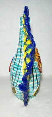 Ceramic Vase From Iama Albisola. Italy, 1970s photo furniture