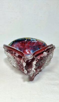 Glass Ashtray, Italy, 1980s photo 448.0