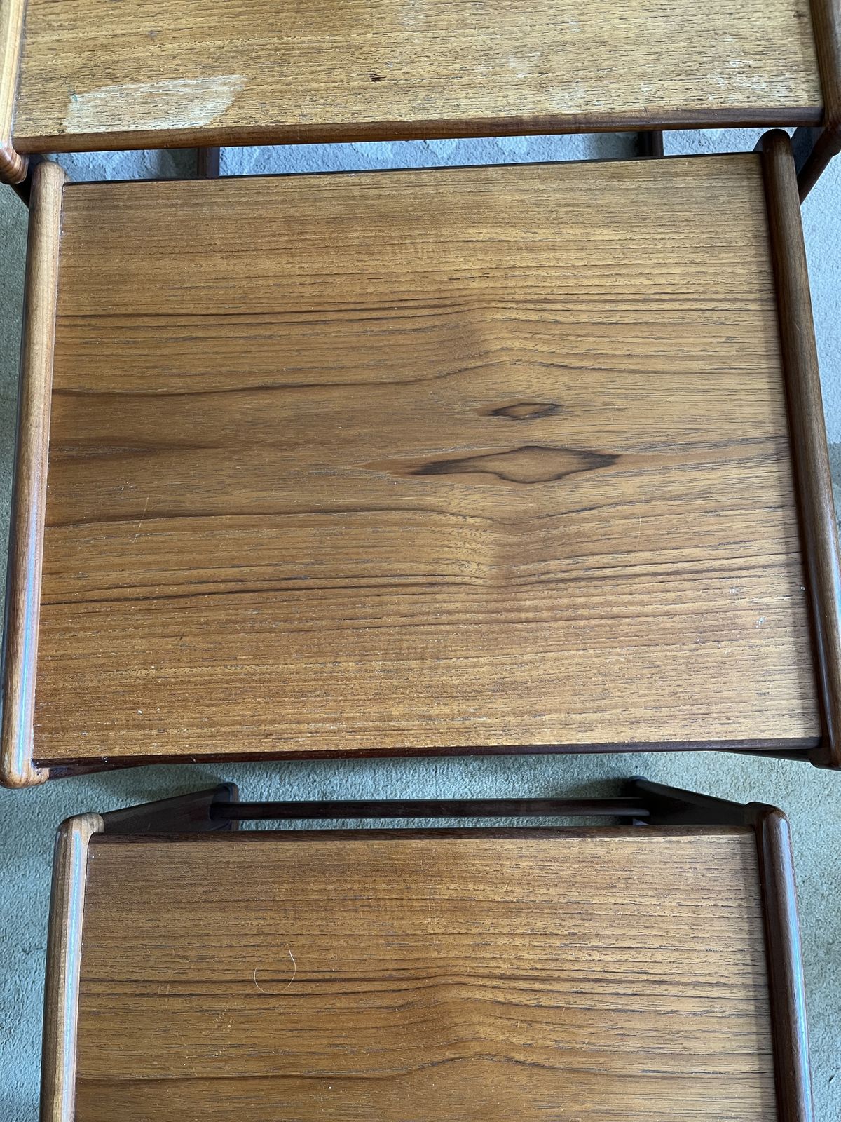 G Plan Nest Of Tables Around 1970s/1980s photo vinterior