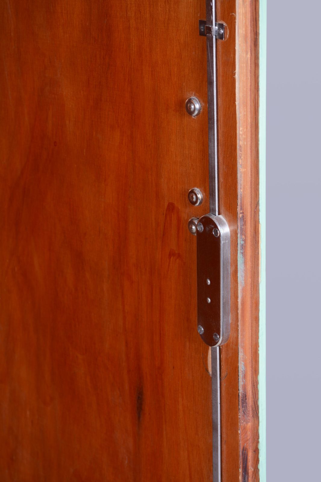 photo vinterior Restored Bauhaus Wardrobe, By Vichr A Spol., Original Paint, Czech, 1930s