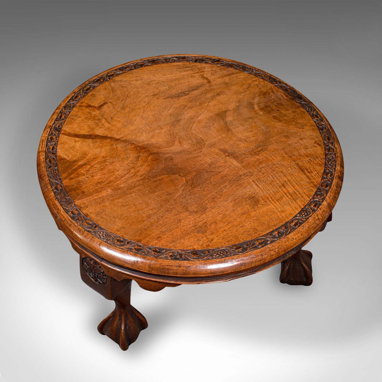 Low Antique Lamp Table, English, Afternoon Tea, Side, Wine, Victorian Circa 1890 photo vinterior