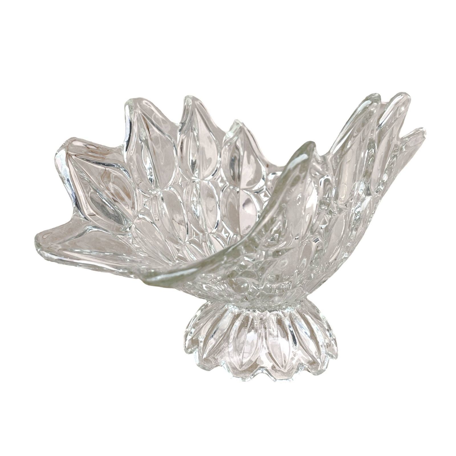 Bohemia Glass Planter/Tray, Czechoslovakia, 1970s photo 51.0