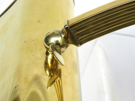 1747.0 Elegant Art Deco Piano Lamp In Polished Brass, 1920s photo