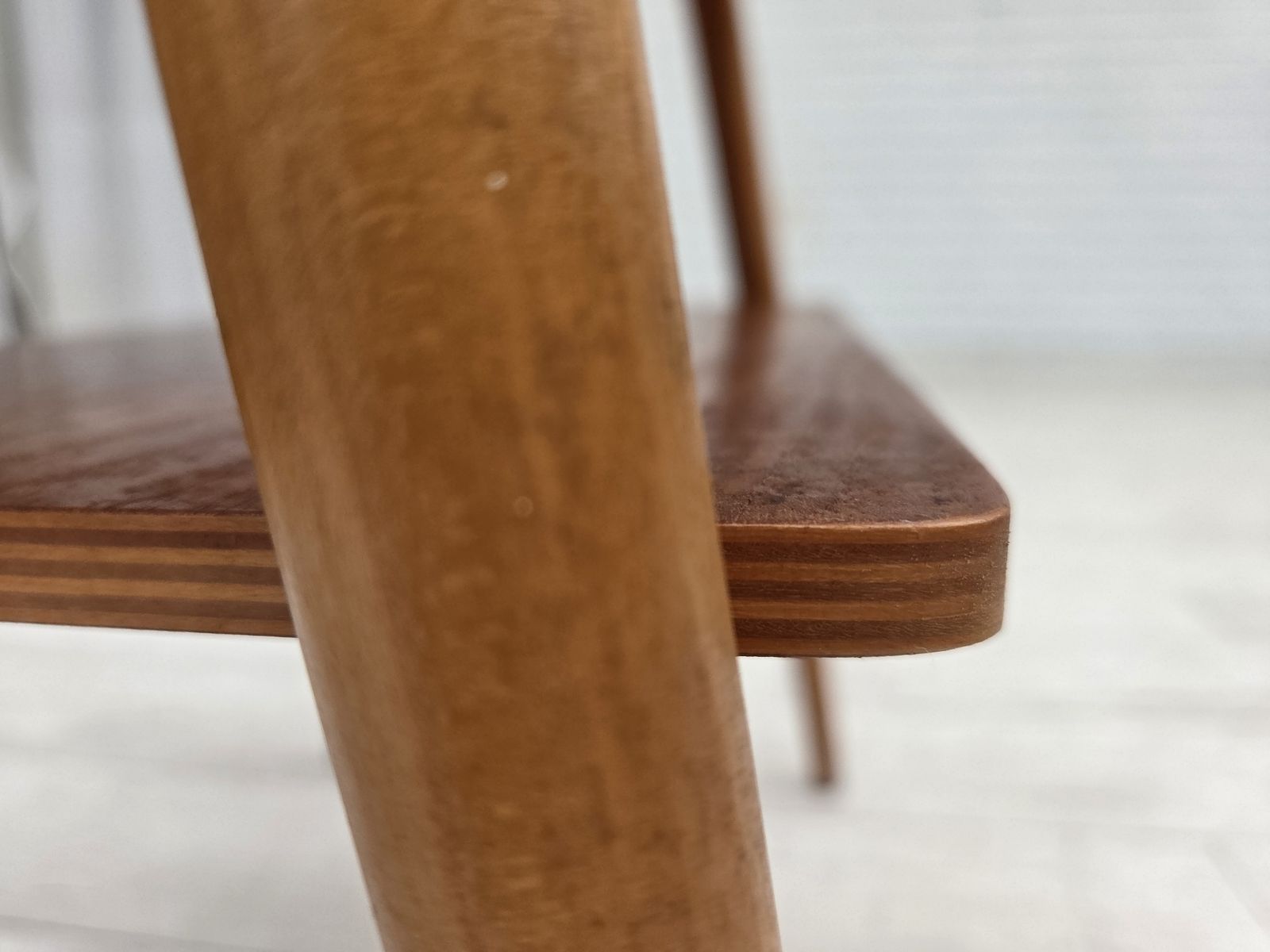 photo for sale 1970s, Swedish Side Table By Ab Carlstrom With Drawer, Teak Wood.