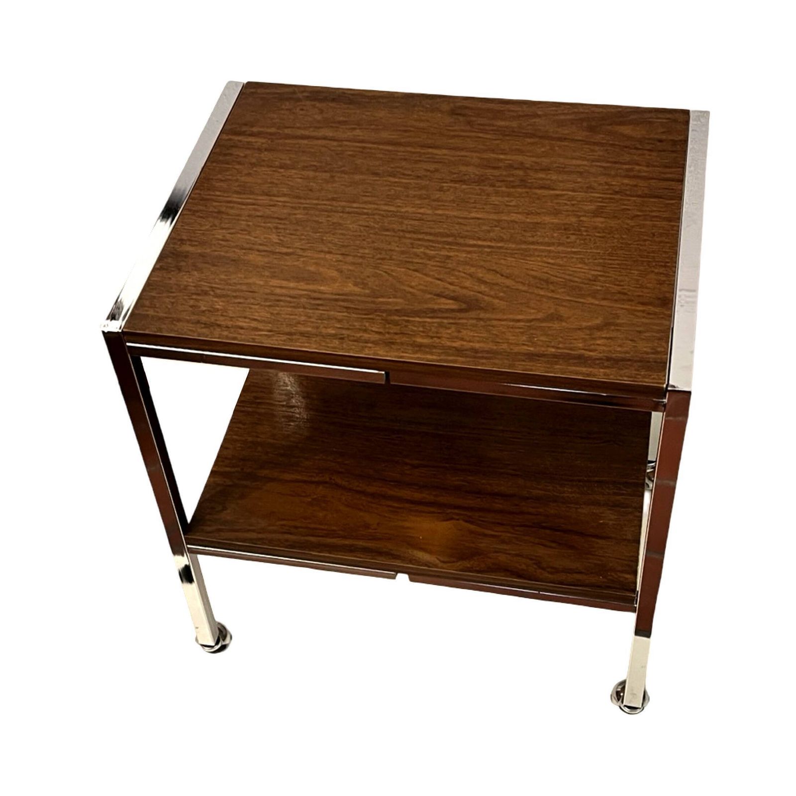 Furniture Modernist Mobile Table Or Bar Denmark 1970s. photo