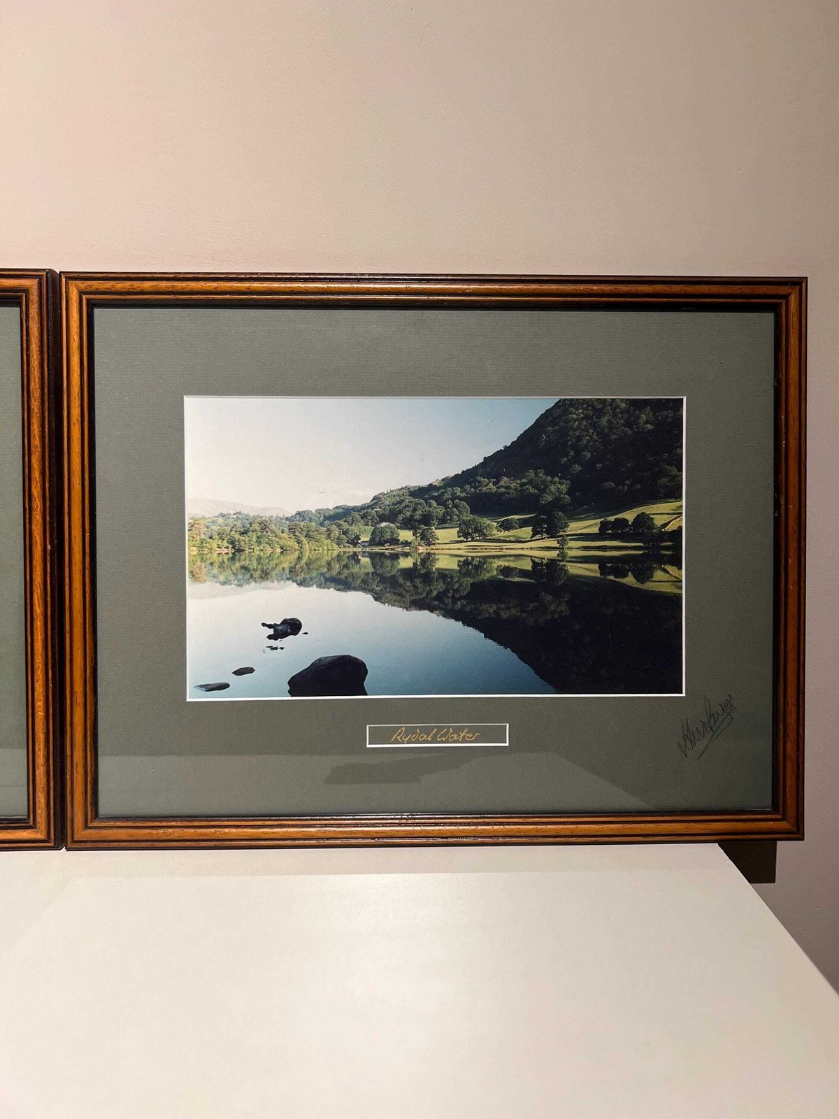 Set Of Two Signed Lake District Landscape Photographs By John Sayer photo Art