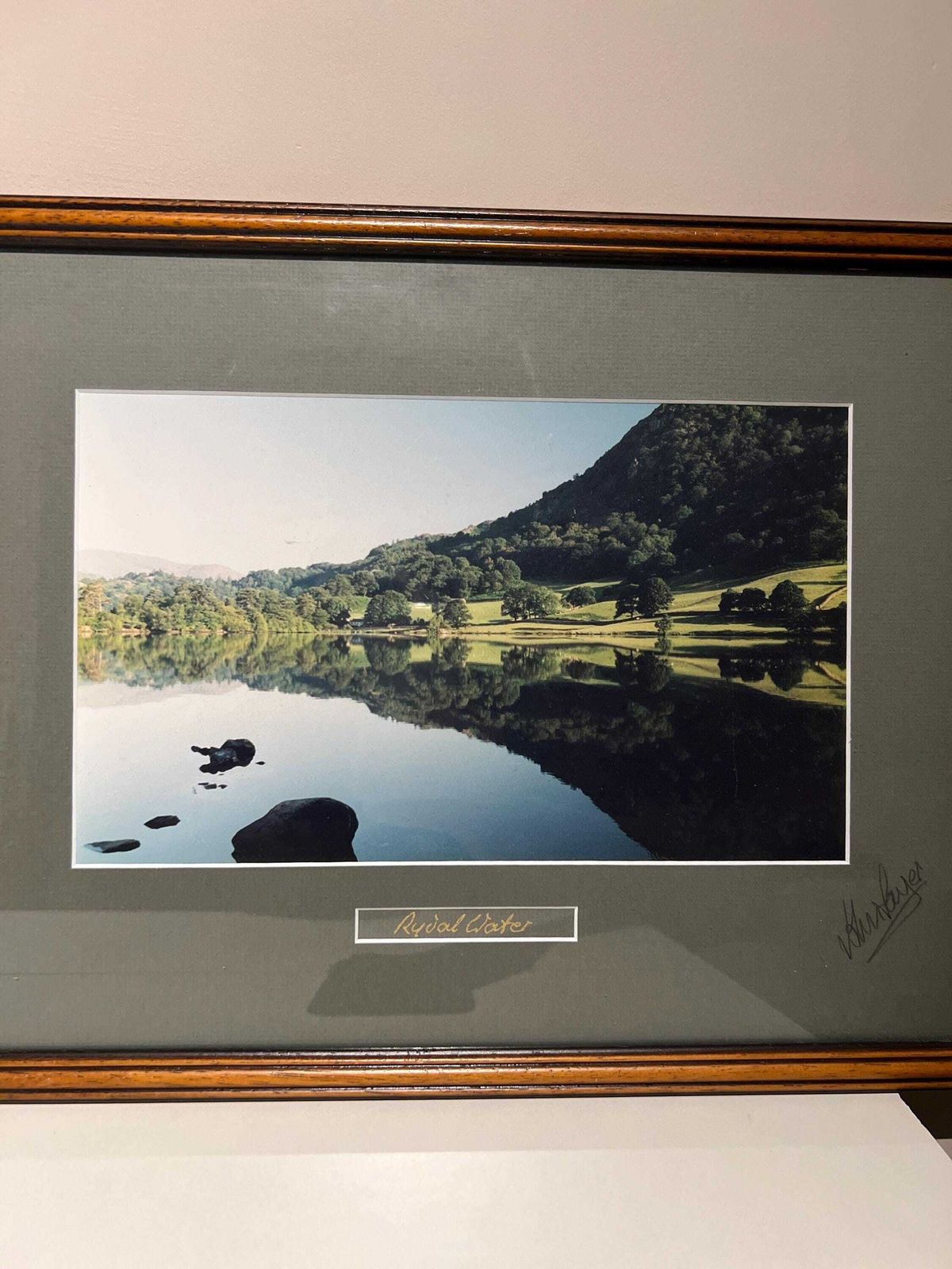 Set Of Two Signed Lake District Landscape Photographs By John Sayer photo 109.0