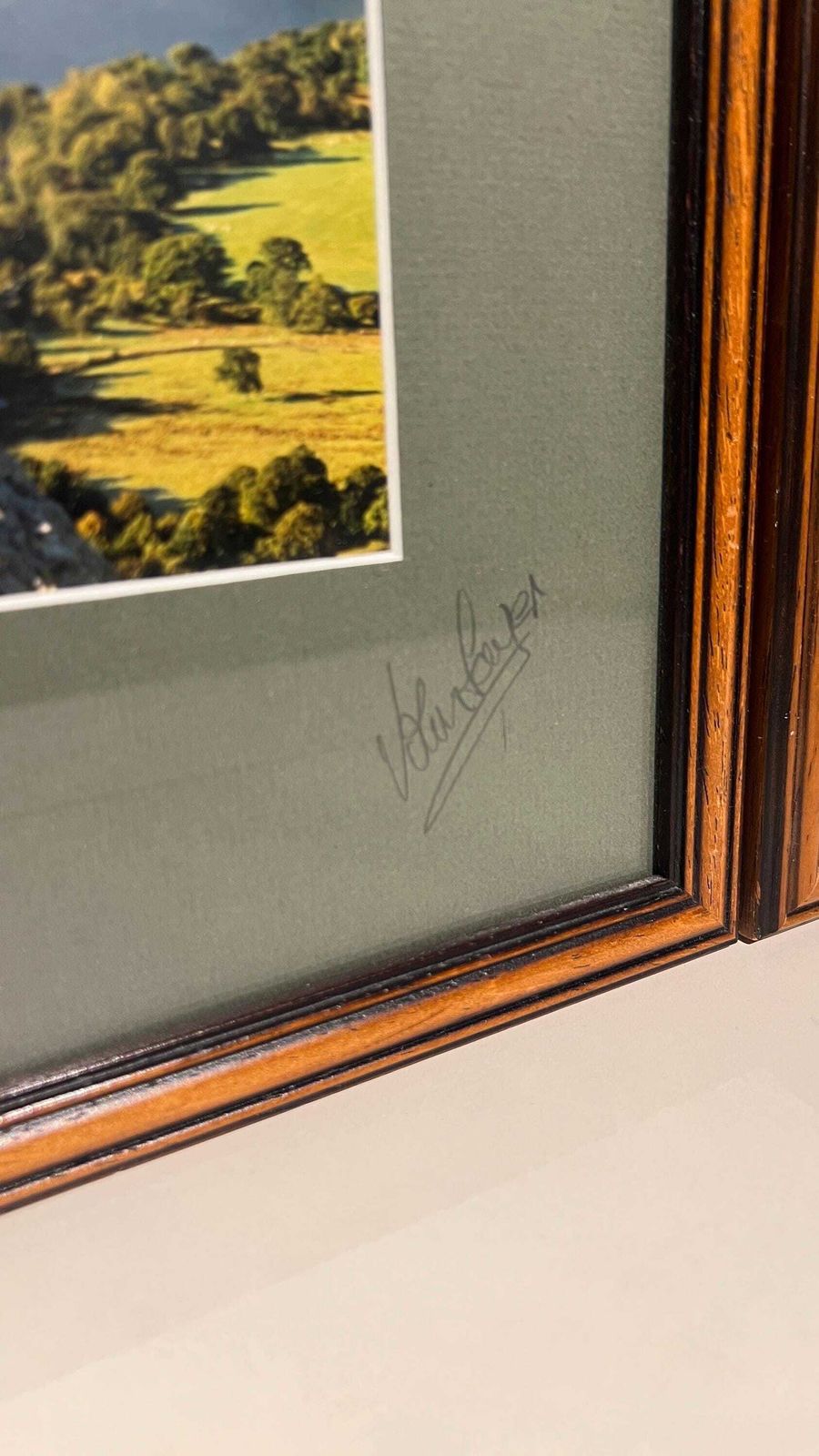 Set Of Two Signed Lake District Landscape Photographs By John Sayer photo vinterior