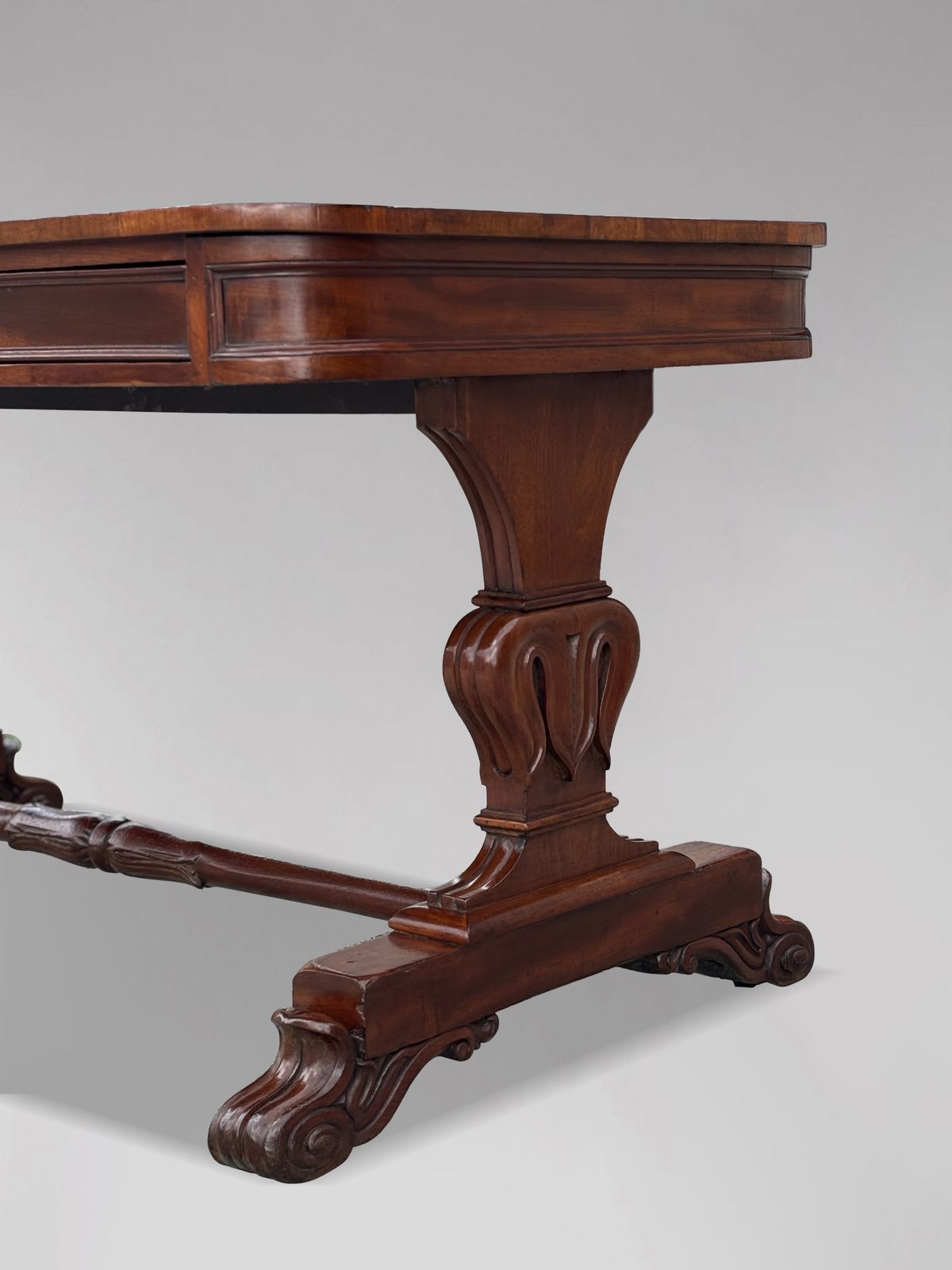 Early 19th Century William IV Period Mahogany Library Writing Table photo for sale