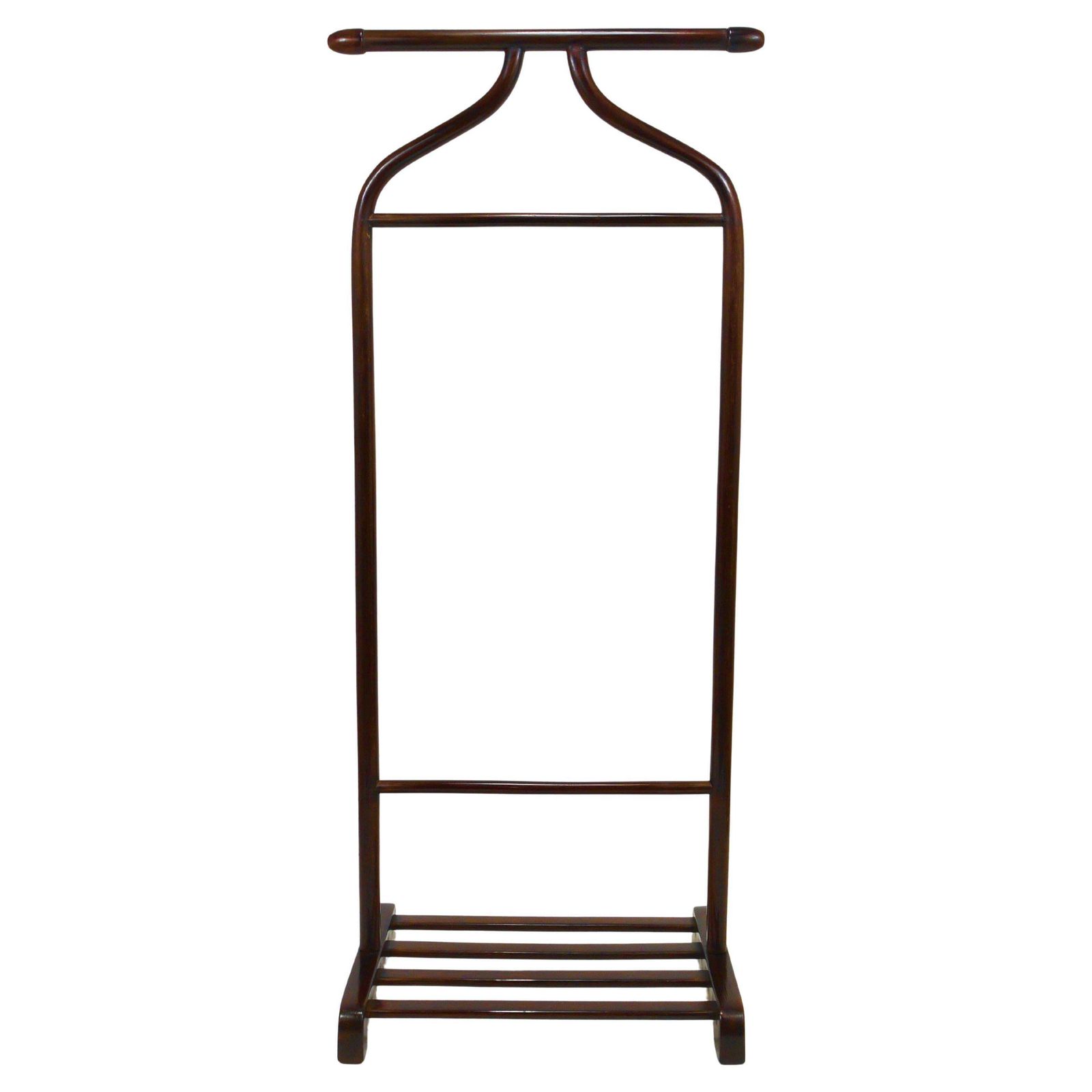 Thonet Vienna Art Deco Bentwood Clothing Valet / Dressing Stand, Austria, 1920s