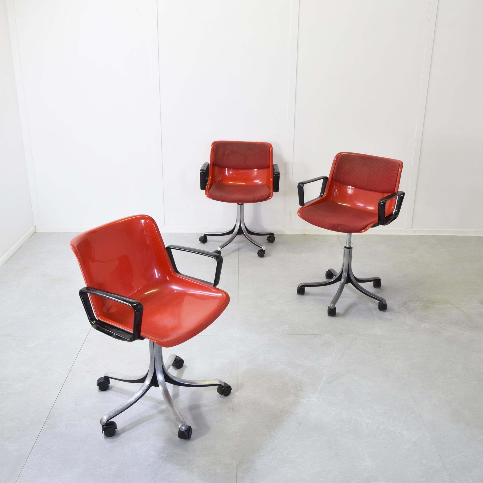 Osvaldo Borsani Tree Chairs Mod. Modus For Tecno 1970s. photo furniture