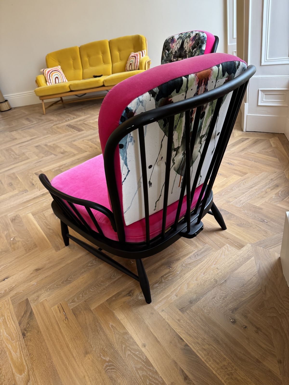 Pair Of Ercol Jubilee Chairs 1970's photo for sale