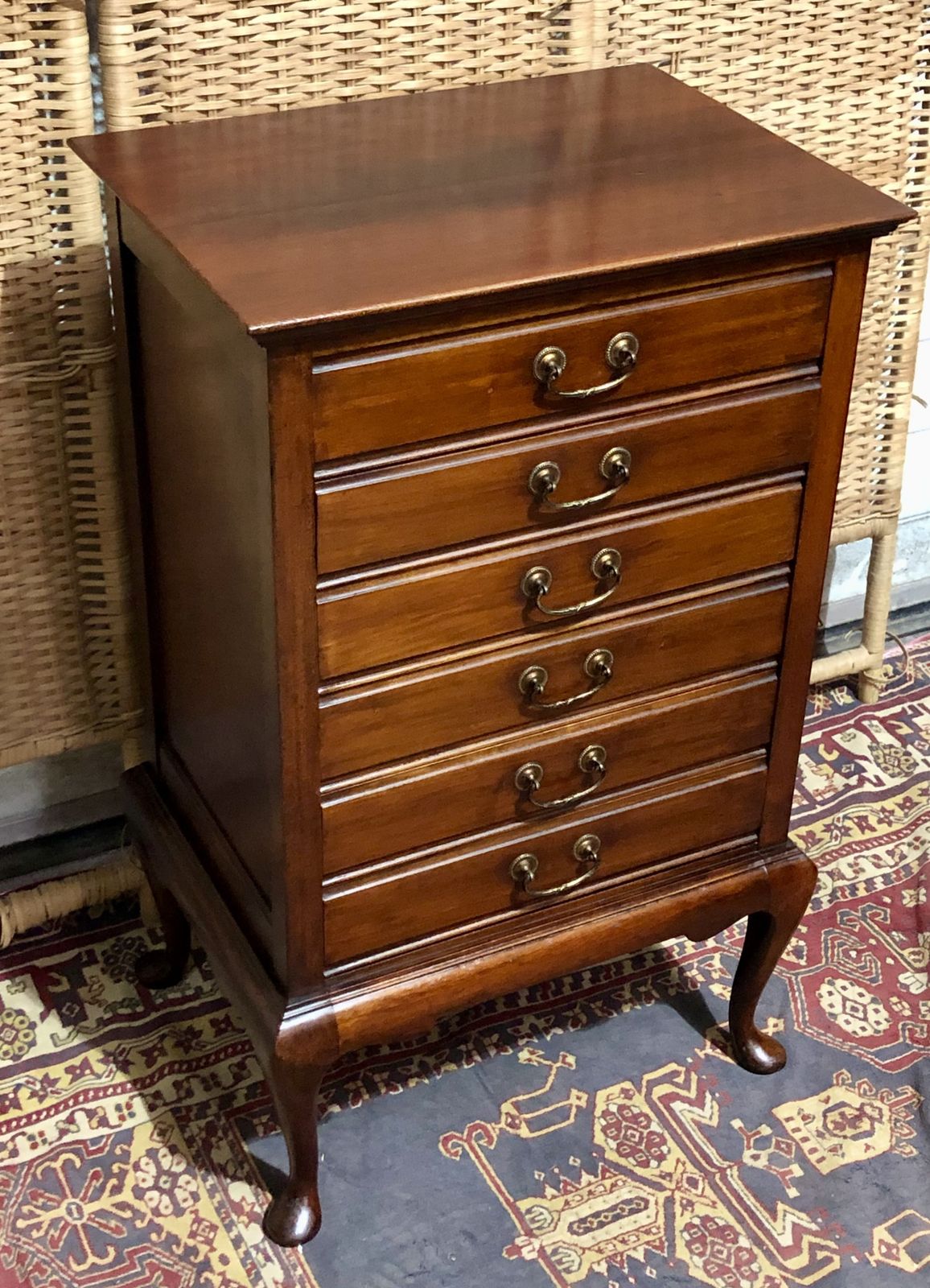 Handsome Edwardian Mahogany Music Chest photo buy