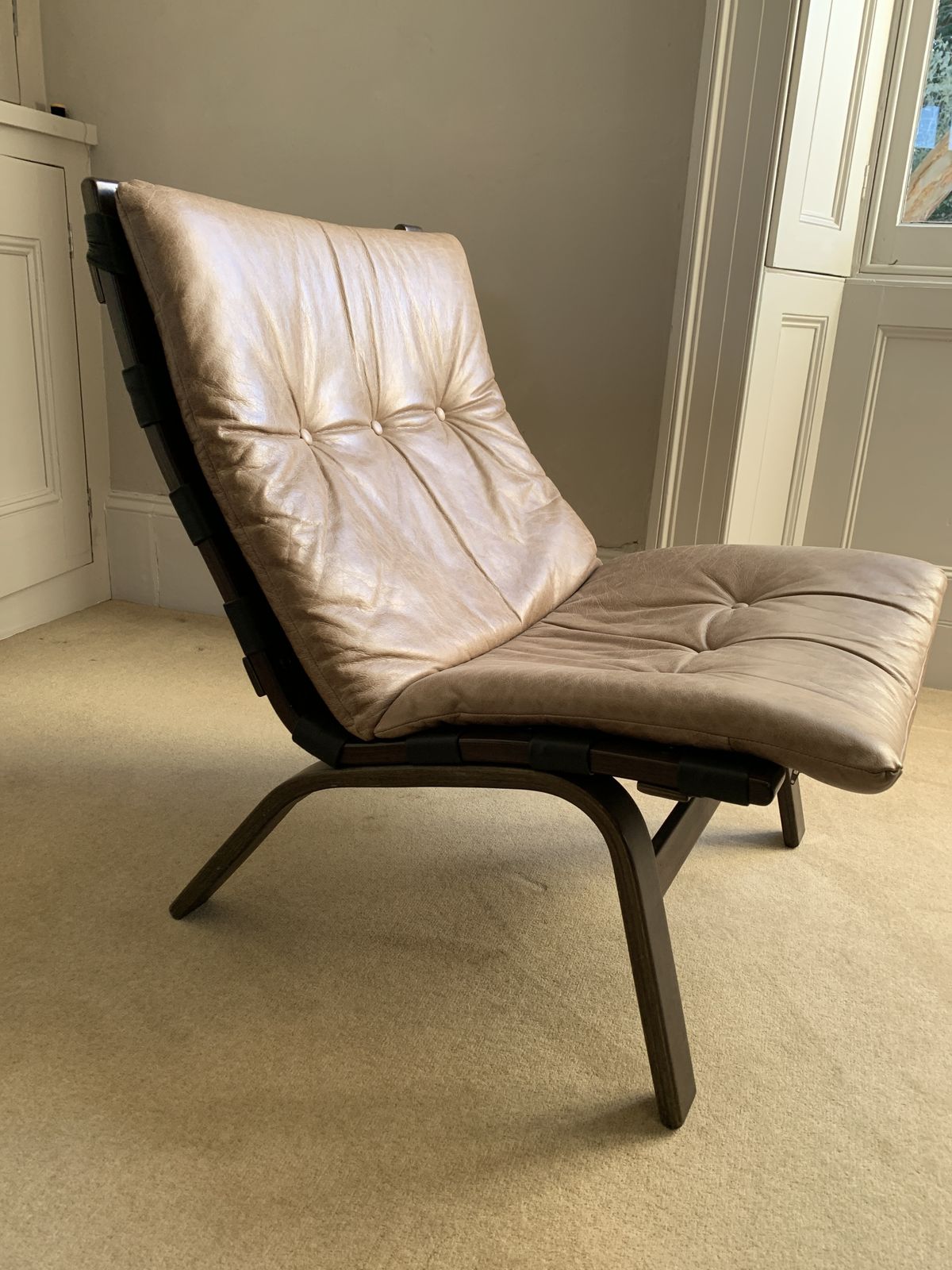 Mid Century Iconic Farstrup Danish Bentwood Lounge Chair photo 450.0