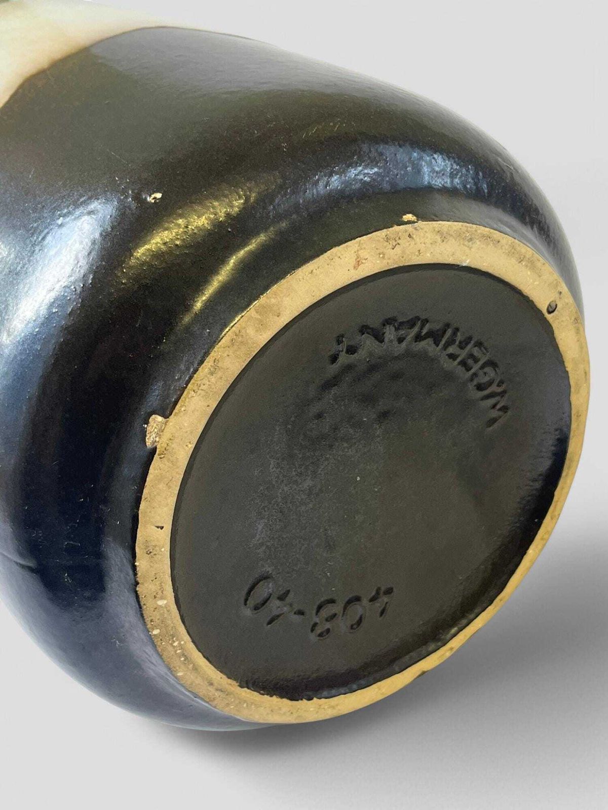 photo for sale Large Mid Century Scheurich Glazed Ceramic Fat Lava West Germany Pottery Floor Vase