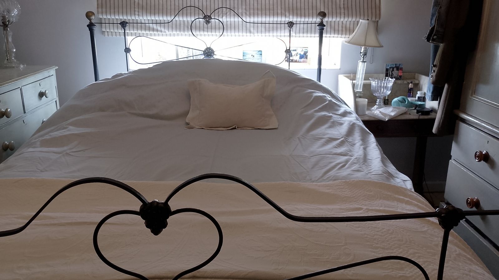 Cast Iron Bed Circa 1875. Made In Birmingham photo Furniture