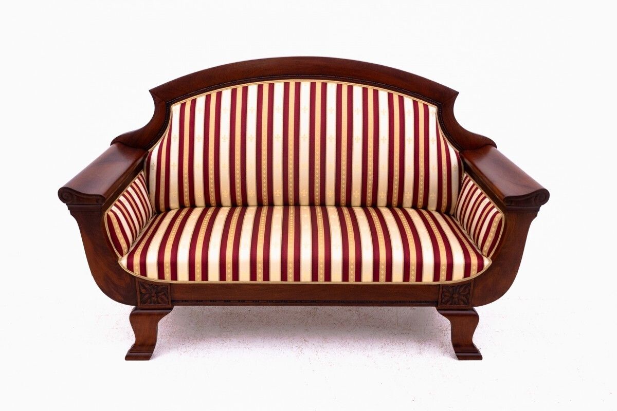 Antique Sofa From The Late 19th Century, Northern Europe. After Renovation.