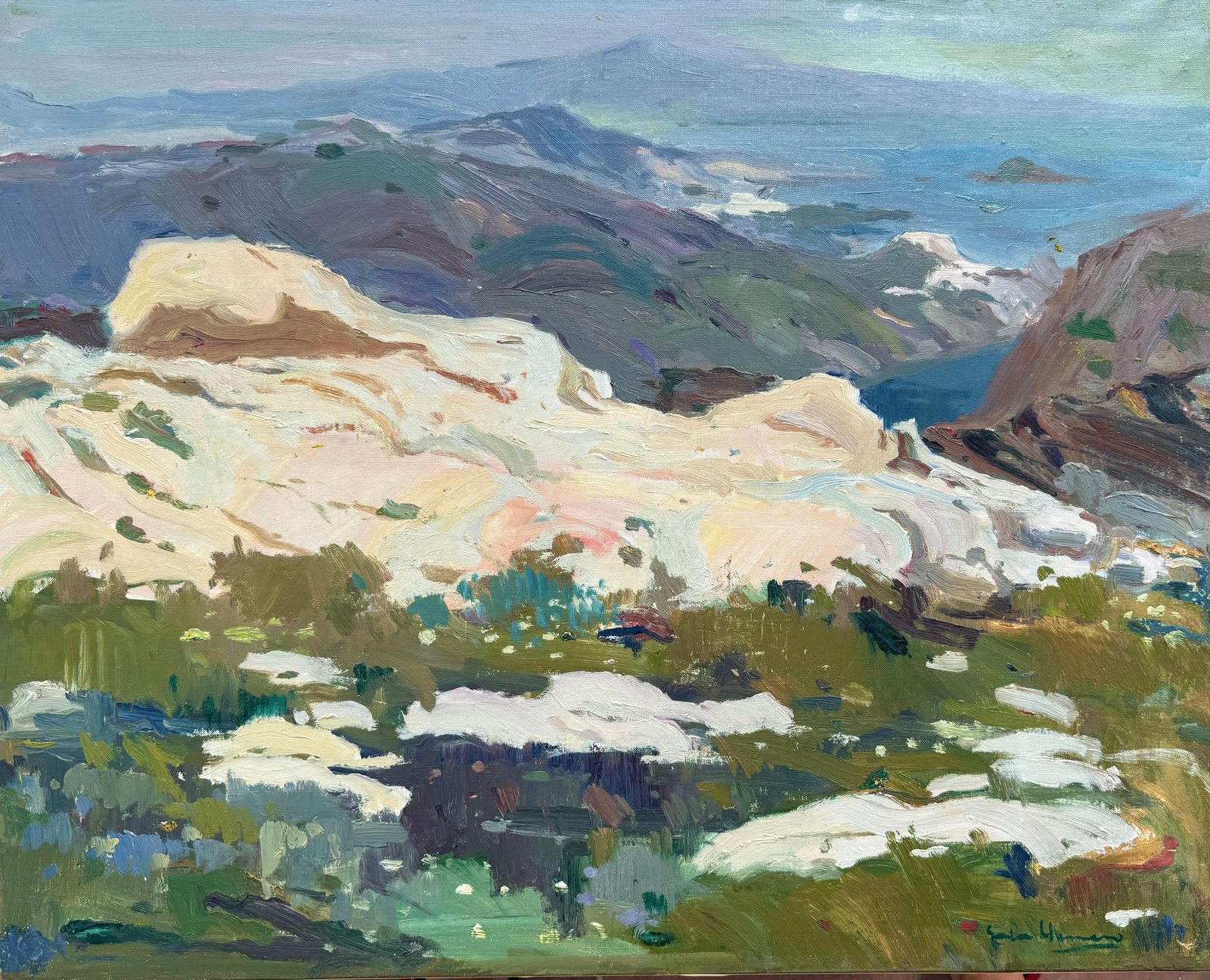 Antonio Sala Herrero White Rocks Cape Of Creus Spain Mediterranean Landscape