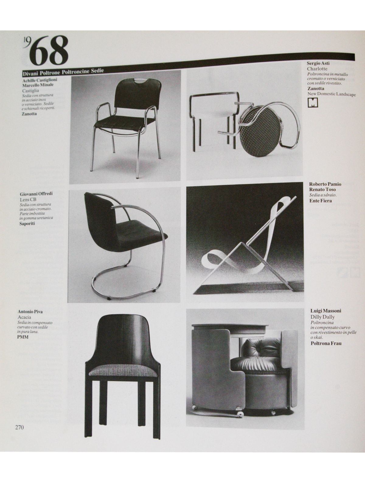 photo buy Model 2062 Castiglietta Dining Chairs By Achille Castiglioni And Marcello Malein For Zanotta 1967 Set Of 4