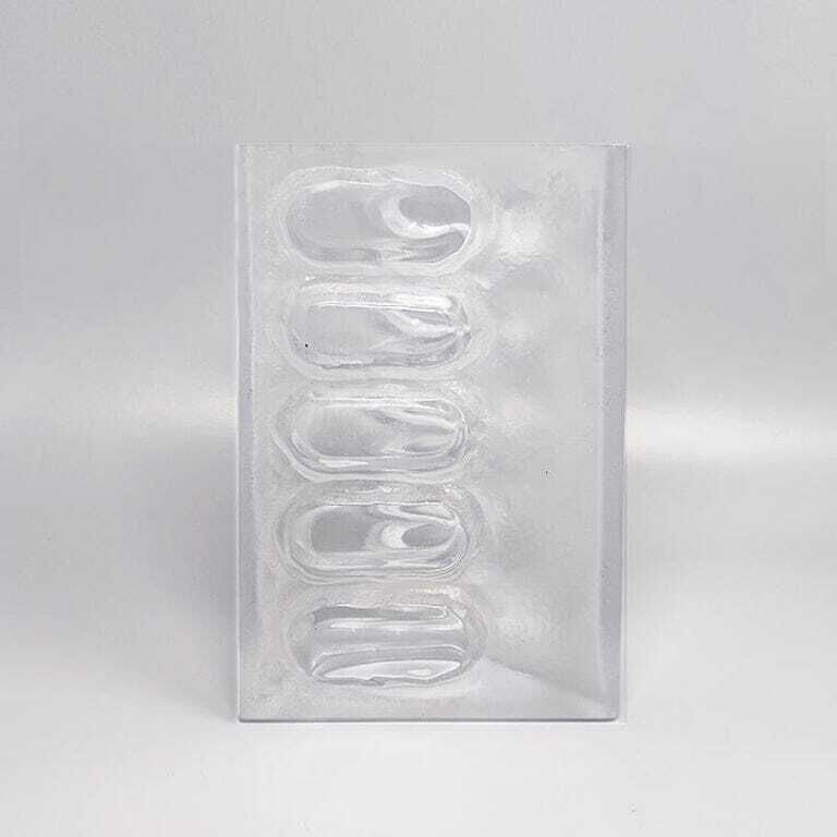 Astonishing "Frost" Vase By Arnolfo Di Cambio. Made In Italy photo Home Decor