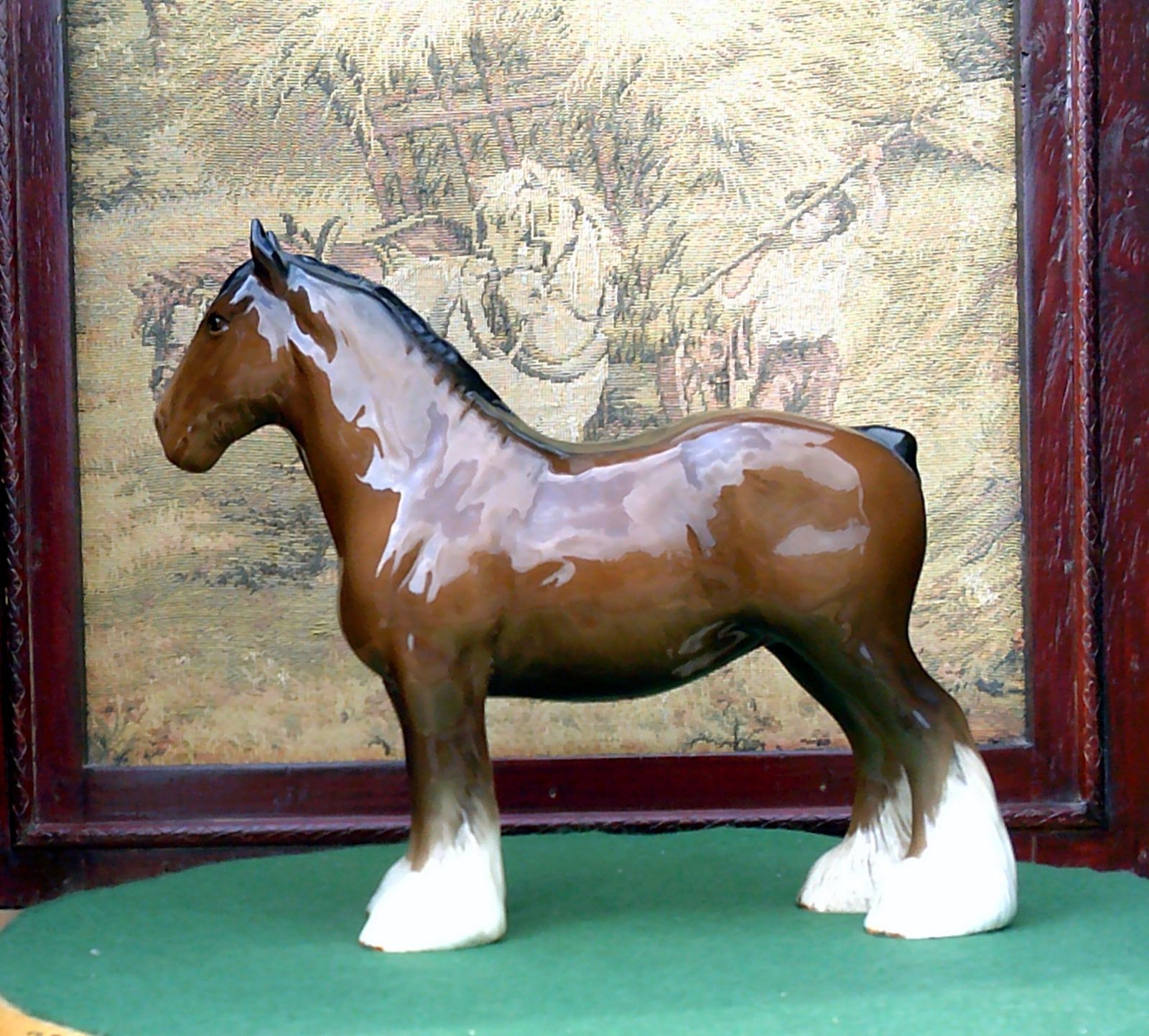 Beswick Working Shire Horse. Beautiful Creative Quality Modelling. Ref 5239 photo Home Decor