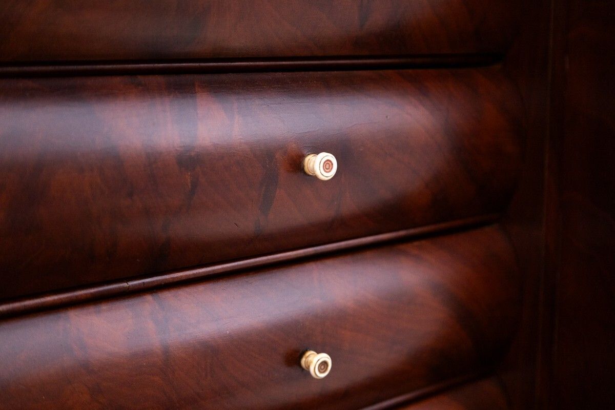 Antique Secretary From Around 1880, Northern Europe. After Renovation. photo buy