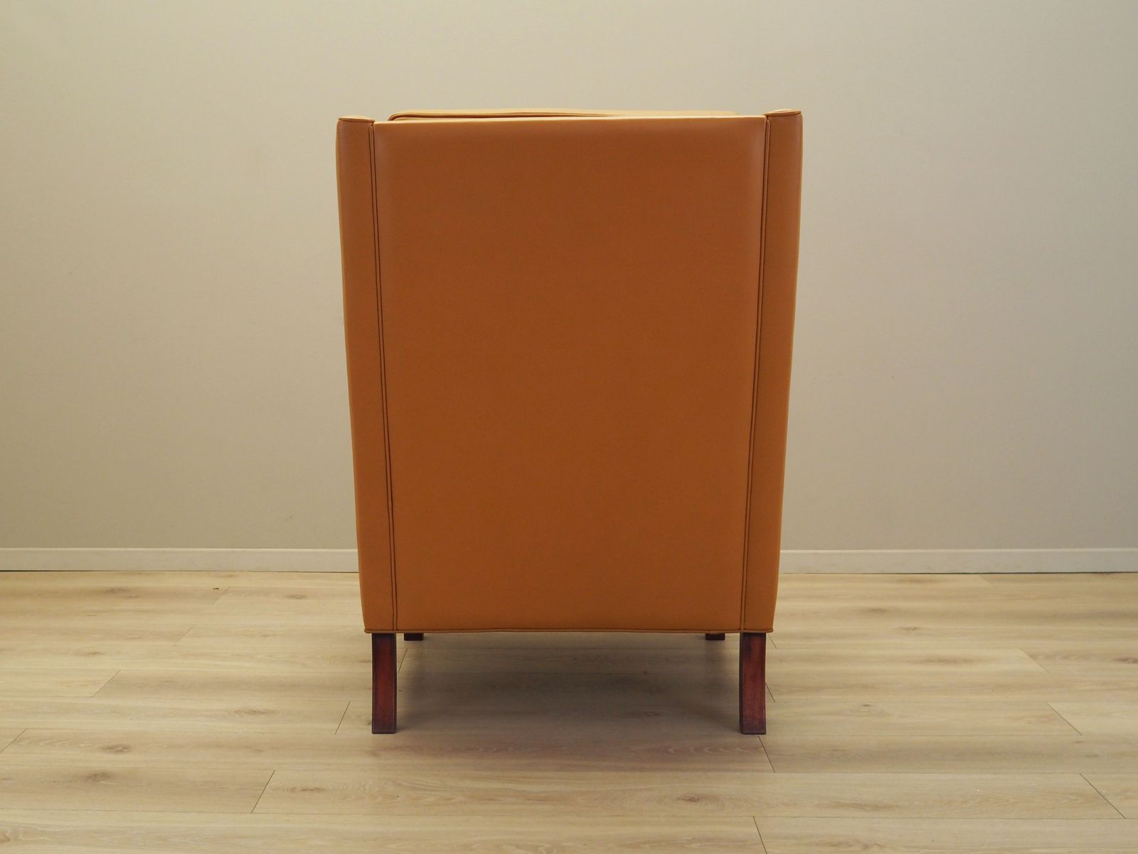 Orange Armchair, Danish Design, 1970s, Production: Denmark photo vinterior