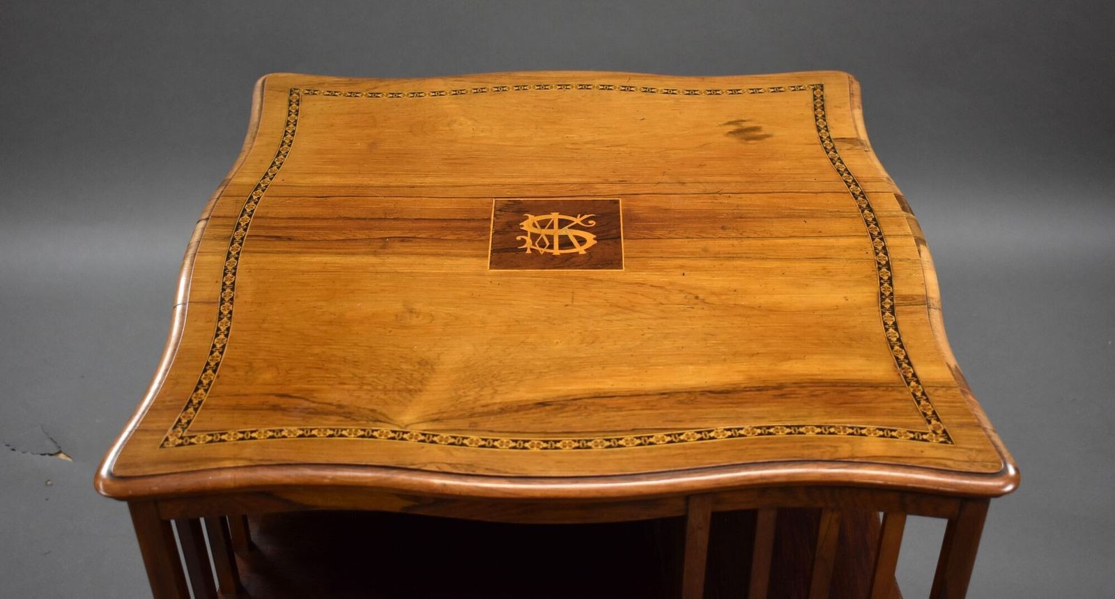 Edwardian Mahogany Revolving Bookstand photo 1100.0